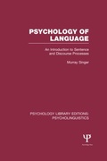 Cover: Psychology of Language (PLE: Psycholinguistics) - Psychology Press Ltd