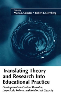 Enlarge image Cover: Translating Theory and Research Into Educational Practice - Routledge