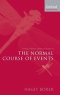 Cover: Structuring Sense: Volume 2: The Normal Course of Events - Oxford University Press