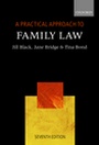 Cover: A Practical Approach to Family Law - Oxford University Press