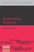 Cover: Grammatical Relations - Oxford University Press