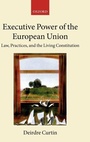 Cover: Executive Power of the European Union - Oxford University Press