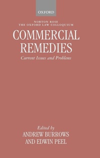 Enlarge image Cover: Commercial Remedies - Oxford University Press