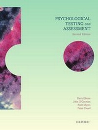 Enlarge image Cover: Psychological Testing and Assessment 2e - OUP Australia and New Zealand