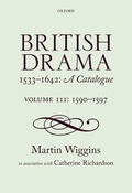 Cover: British Drama 1533-1642: A Catalogue - Oxford University Press