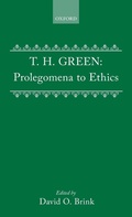 Cover: Prolegomena to Ethics - Oxford University Press