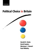 Cover: Political Choice in Britain - Oxford University Press