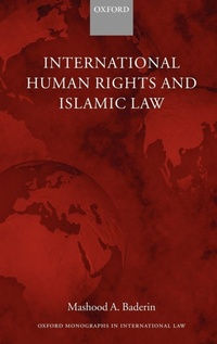 Enlarge image Cover: International Human Rights and Islamic Law - Oxford University Press