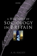 Cover: A History of Sociology in Britain - Oxford University Press