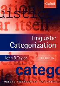 Abbildung von: Linguistic Categorization - Oxford University Press