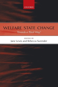 Enlarge image Cover: Welfare State Change - Oxford University Press