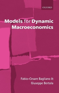 Enlarge image Cover: Models for Dynamic Macroeconomics - Oxford University Press