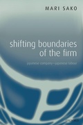 Cover: Shifting Boundaries of the Firm - Oxford University Press