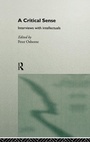 Cover: A Critical Sense - Routledge