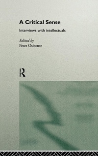 Enlarge image Cover: A Critical Sense - Routledge