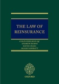 Cover: The Law of Reinsurance - Oxford University Press