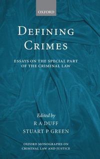 Enlarge image Cover: Defining Crimes - Oxford University Press