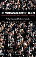 Cover: The Mismanagement of Talent - Oxford University Press