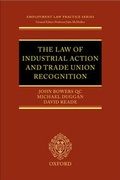 Cover: The Law of Industrial Action and Trade Union Recognition - Oxford University Press