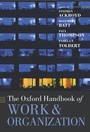 Cover: The Oxford Handbook of Work and Organization - Oxford University Press