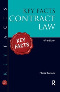Abbildung von: Key Facts Contract Law, BRI - Routledge