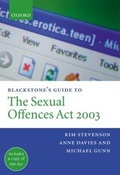 Cover: Blackstone's Guide to the Sexual Offences Act 2003 - Oxford University Press