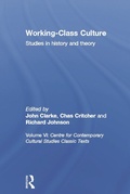 Cover: Working Class Culture - Routledge