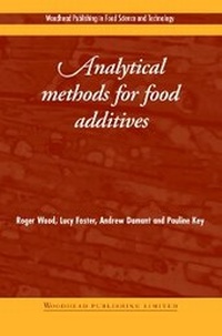 Enlarge image Cover: Analytical Methods for Food Additives - Woodhead Publishing Ltd