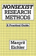 Cover: Nonsexist Research Methods - Routledge