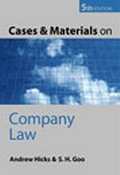 Cover: Cases and Materials on Company Law - Oxford University Press