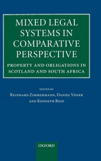Enlarge image Cover: Mixed Legal Systems in Comparative Perspective - Oxford University Press