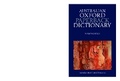 Cover: Australian Oxford Dictionary - Oxford University Press