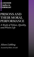 Bild: Prisons and their Moral Performance - Oxford University Press