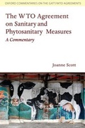 Cover: The WTO Agreement on Sanitary and Phytosanitary Measures - Oxford University Press