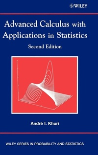 Enlarge image Cover: Advanced Calculus with Applications in Statistics - Wiley