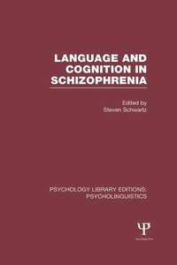 Enlarge image Cover: Psychology Library Editions: Psycholinguistics - Psychology Press Ltd