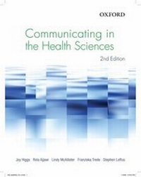 Enlarge image Cover: Communicating in the Health Sciences - OUP Australia and New Zealand