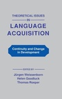 Cover: Theoretical Issues in Language Acquisition - Psychology Press