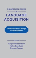 Cover: Theoretical Issues in Language Acquisition - Psychology Press