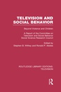 Cover: Television and Social Behavior - Routledge