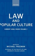 Cover: Law and Popular Culture - Oxford University Press