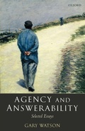 Cover: Agency and Answerability - Oxford University Press