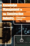 Cover: Knowledge Management in the Construction Industry - IGI Publishing