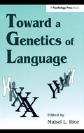 Cover: Toward A Genetics of Language - Psychology Press