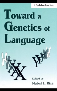 Abbildung von: Toward A Genetics of Language - Psychology Press