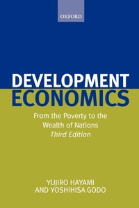 Enlarge image Cover: Development Economics - Oxford University Press