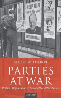 Enlarge image Cover: Parties at War - Oxford University Press