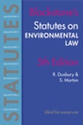 Bild: Statutes on Environmental Law - Oxford University Press