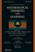 Cover: Urban Parents Perspectives Children'S Math. Mtl V8#3 - Routledge