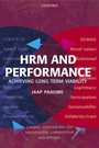 Cover: HRM and Performance - Oxford University Press